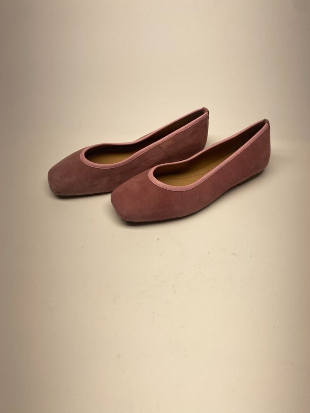 Seychelles Womens City Streets Rose Suede Leather Ballet Flats Sz 6